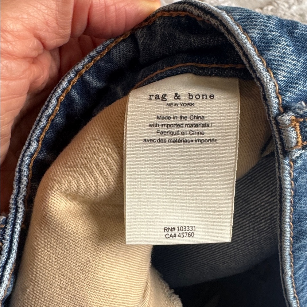 Rag & Bone Rosa relaxed straight jeans - Picture 5 of 6